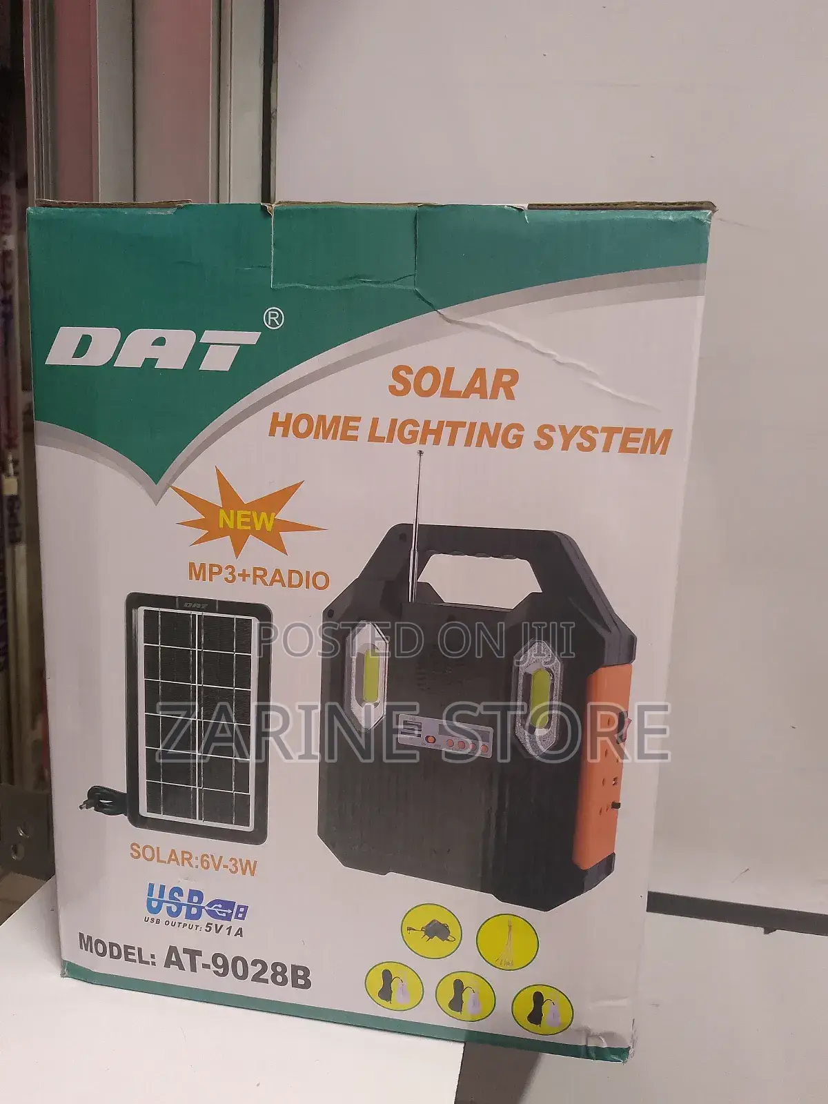 Solar Home Lighting System Solar Home Phone Charging/Radio