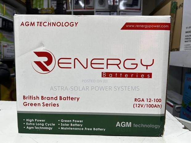 Renergy 12v 100ah Agm Battery