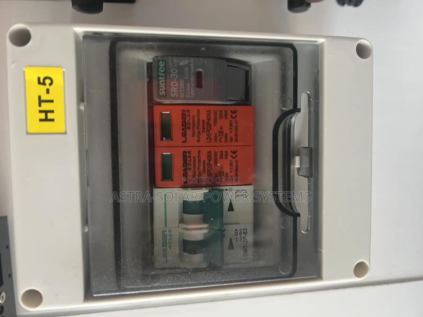 5 Way Solar Combiner Box Complete