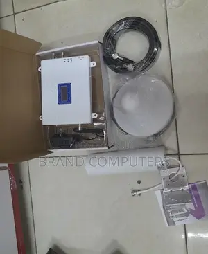 Network Signal Booster With X2 Mushroom Ports