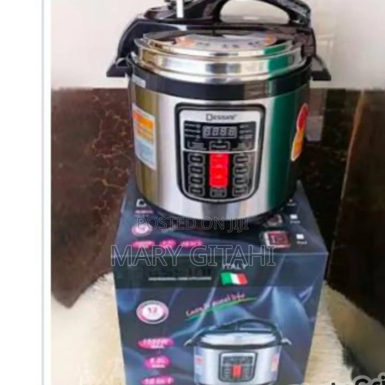 *6 Litre Dessini Electric Pressure Cooker