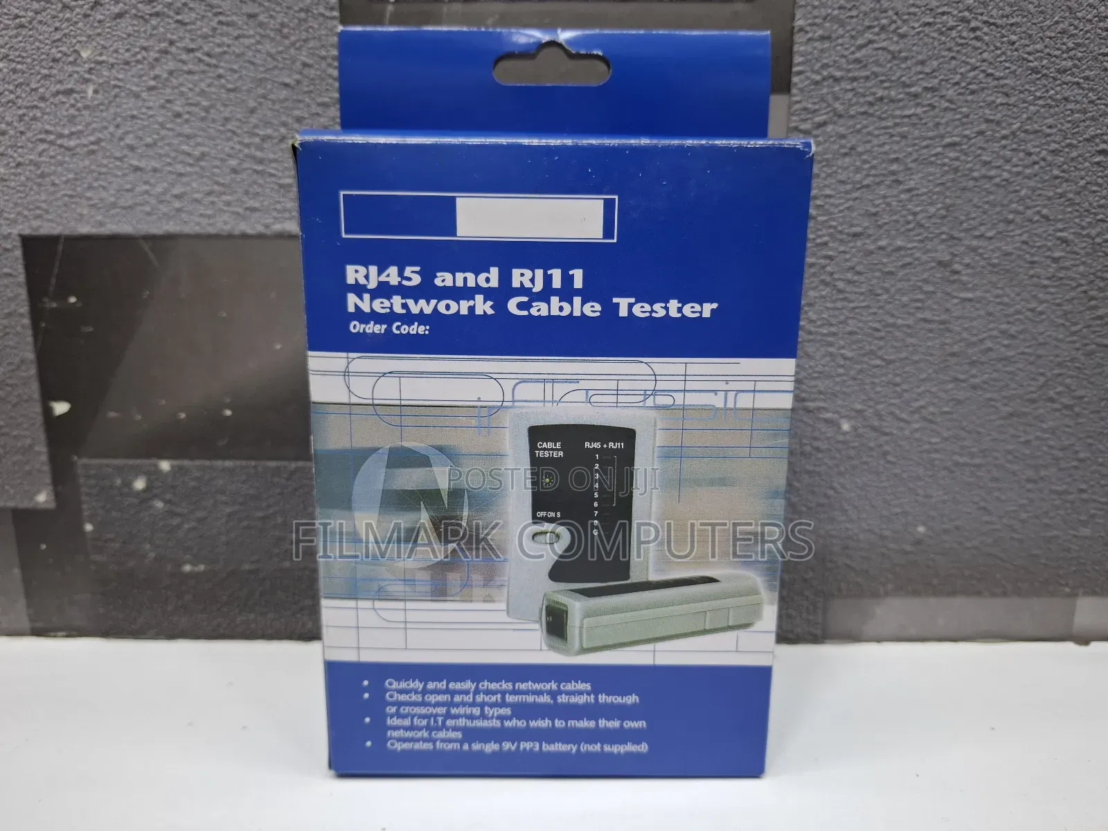 Network Cable Tester Rj45 Rj11 Rj12 Cat5 Cat6 Lan Cable