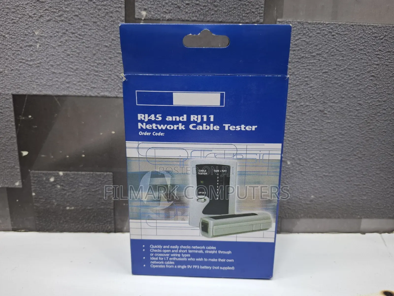 Network Cable Tester Rj45 Rj11 Rj12 Cat5 Cat6 Lan Cable