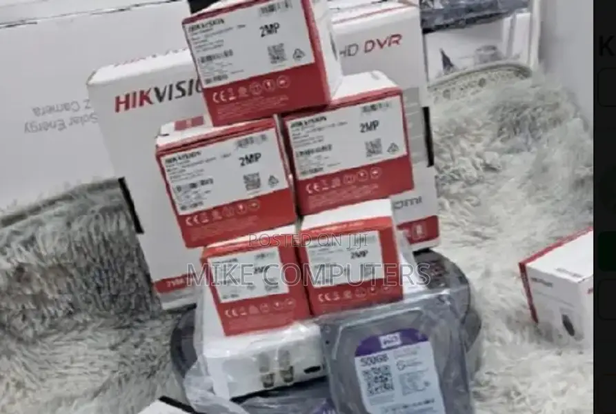 4 Cameras Complte Kit Hikvsion