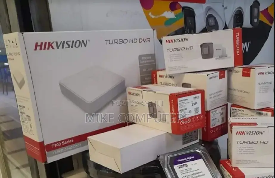 Hikvision 4 Dome Bullets 1080p 2mp