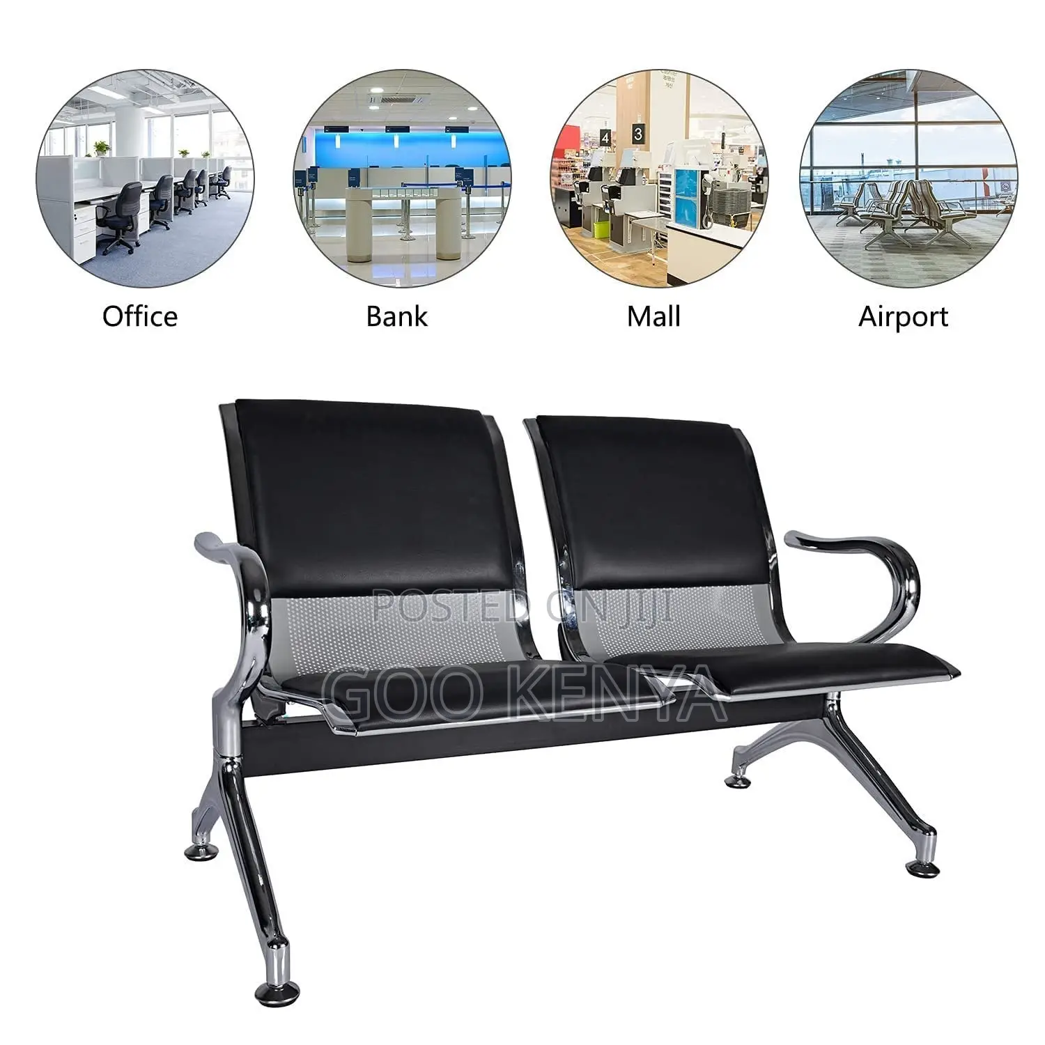 Office Bench ; Waiting Room Bench Chairs.