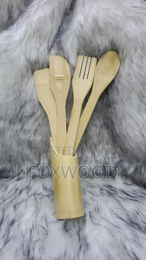 5 in Bamboo Mwiko Set