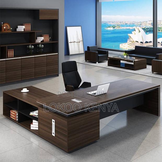 Office Desk : 1.8 Meter Executive Manager Office Desk - thumbnail 2