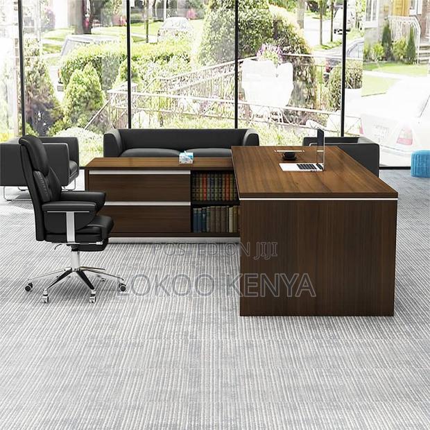 Office Desk : 1.8 Meter Executive Manager Office Desk - thumbnail 3