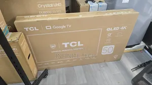 Tcl 50t6c 50 Inch Qled Smart Tv – 4k Uhd, Google Tv, Hdr, Voice