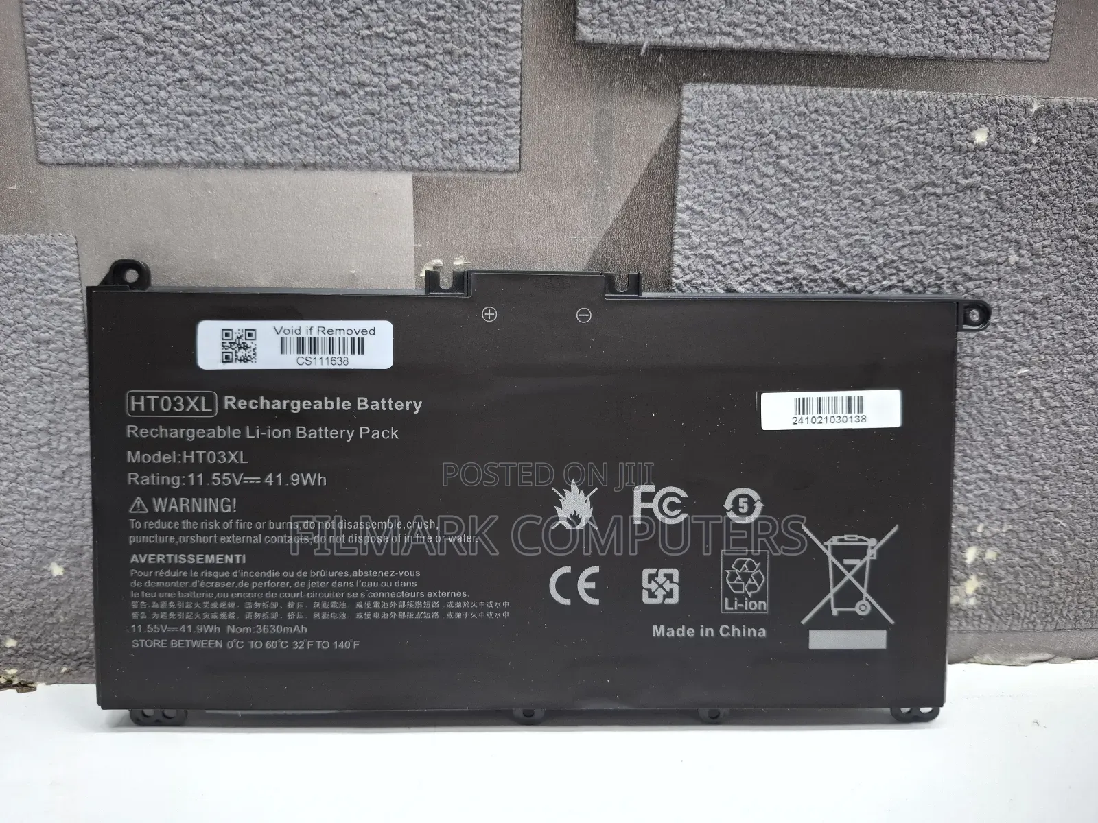 Ht03xl Laptop Battery For Hp Pavilion 14-ce 14-cf 14-df