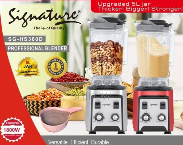 1800 Watts Signature Commercial Blender With 5 Litres Jar