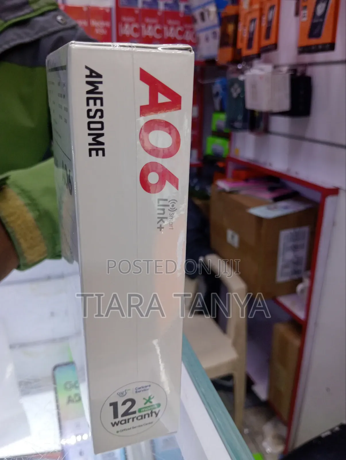 New Itel A06 32 GB Black