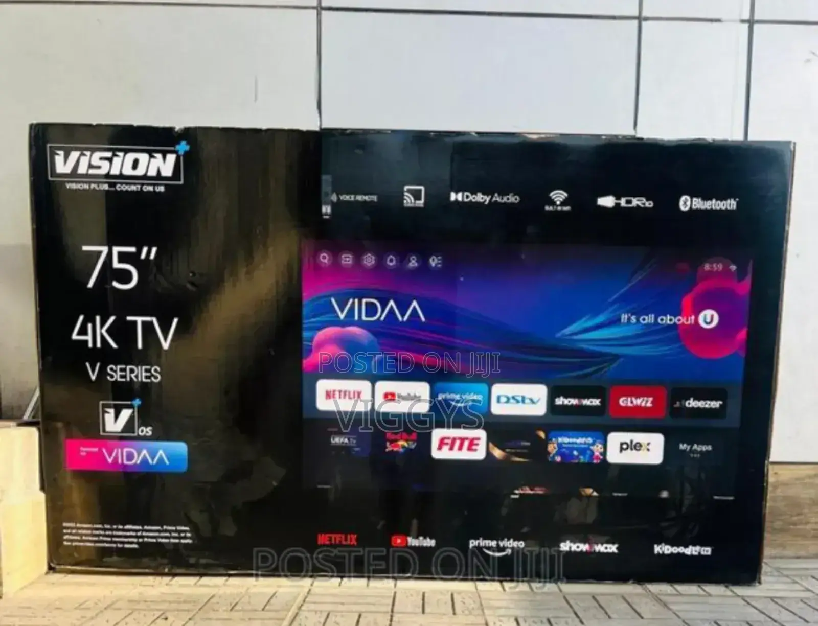 75 Inches Vision Tv 4 K Resolution.