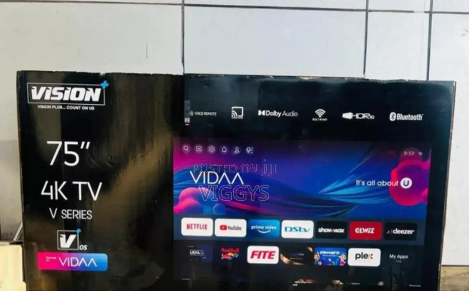 75 Inches Vision Tv 4 K Resolution.