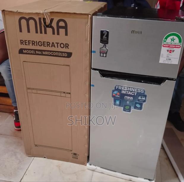 Mika 112 Litres Double Door Refrigerator Fridge