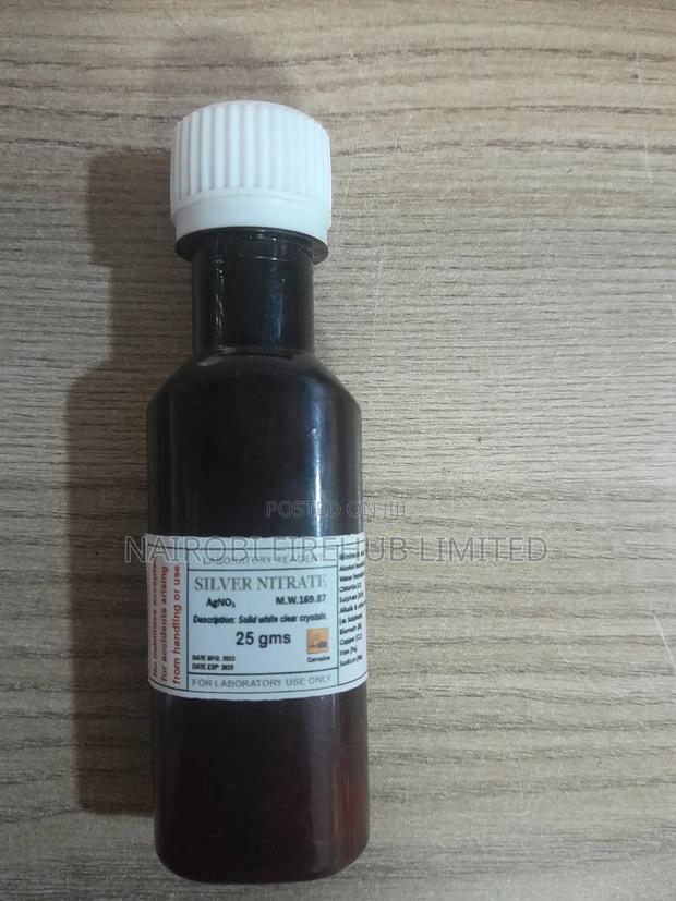 Lab Silver Nitrate 25gms - main view