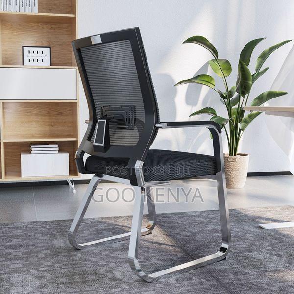 Office Chair ; Ergonomic Mid-Back Mesh Office Chair - thumbnail 4
