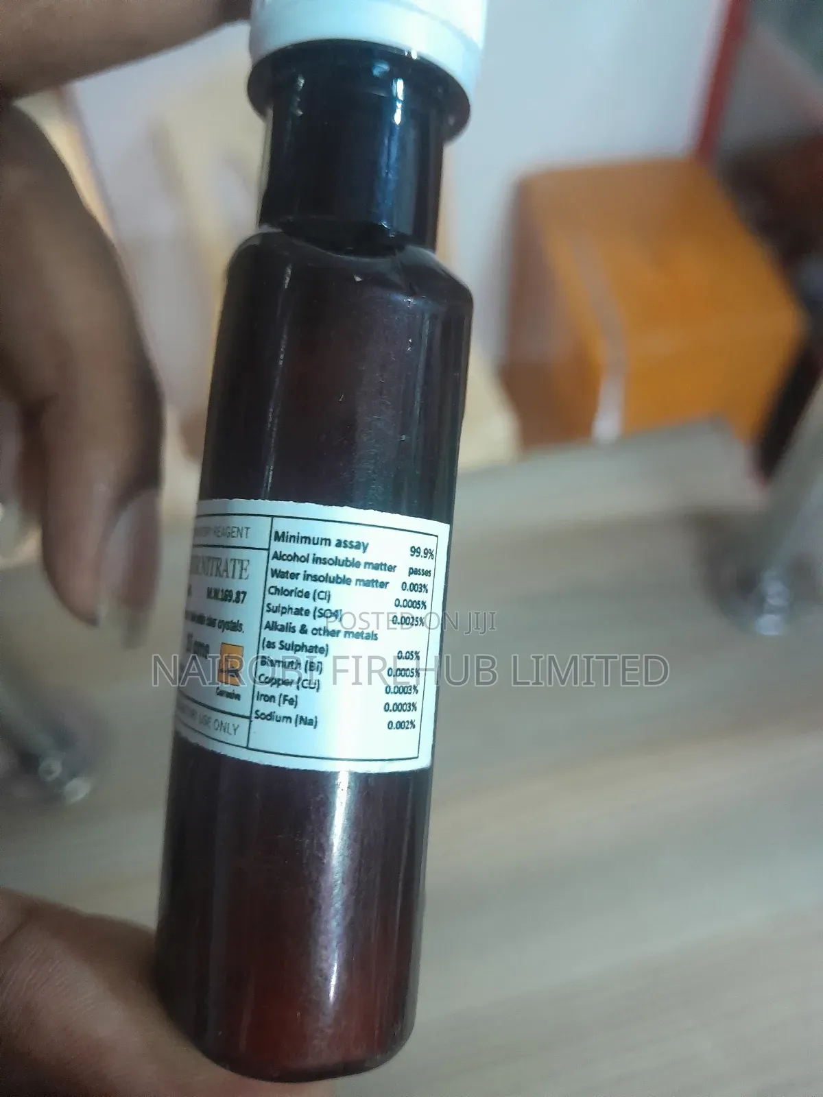 Lab Silver Nitrate 25gms