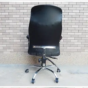 Office Chairs: High Back Basic Leather Staff Office Chair