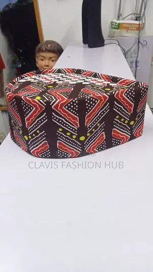 Men Kitenge Oval Caps