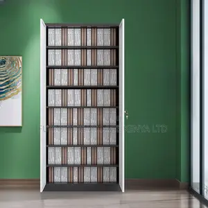 Cabinets: Steel Adjustable Shelf Double-Door Storage Unit