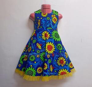 Girls Full Kitenge Dress - thumbnail 2
