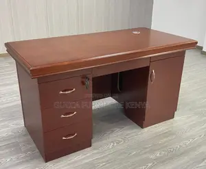 Office Tables:1400mm Professional Mahogany Office Desk