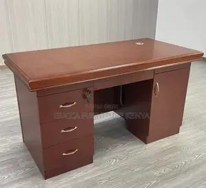 Office Tables:1400mm Professional Mahogany Office Desk