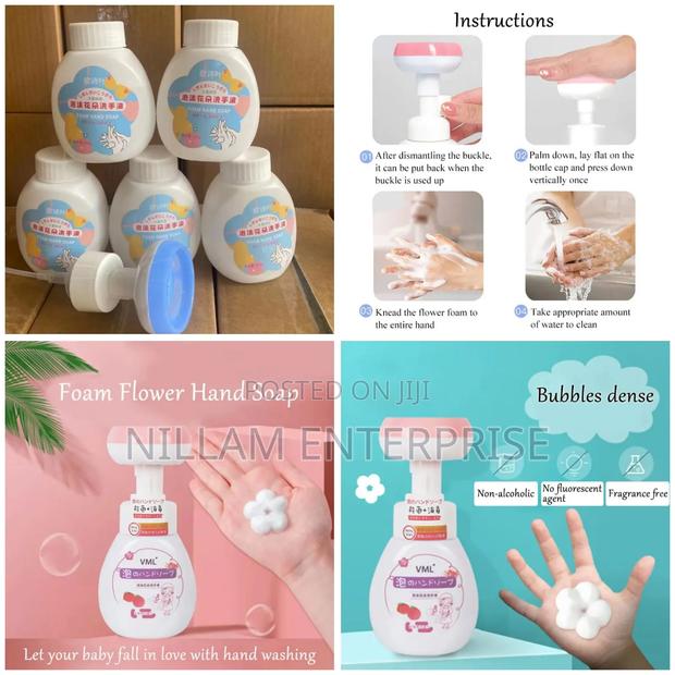 Foam Flower Hand Soap Dispenser 5pcs
