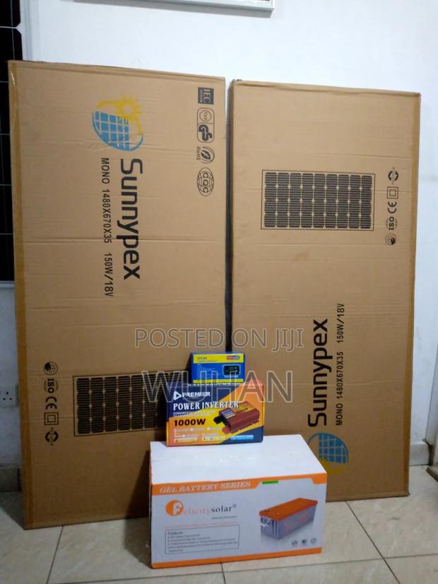 300 Watts Solar System Combo for Tv,Small Fridge, Lighting - main view