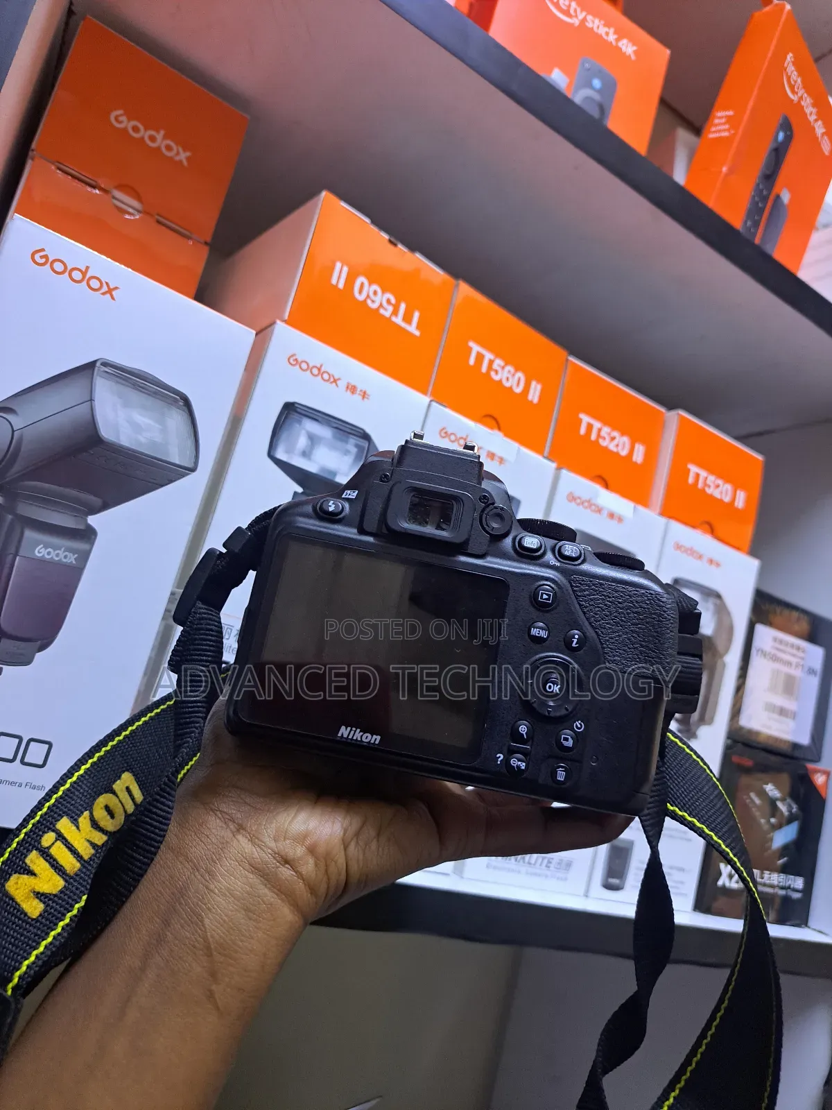 Used Nikon D3500 With Kit Lense Original Battery And Charger