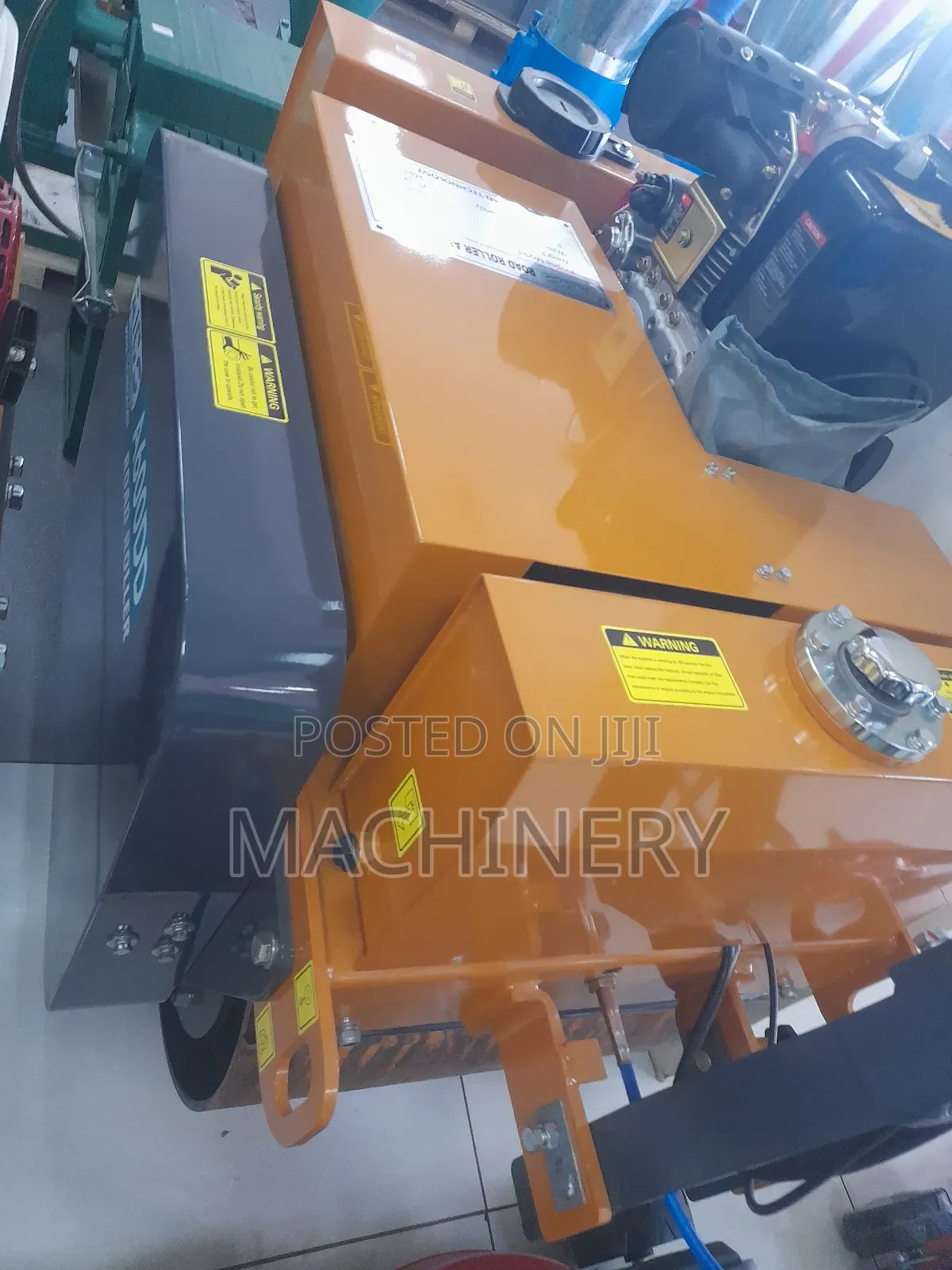 Double Drum Roller Powered By Honda Engine