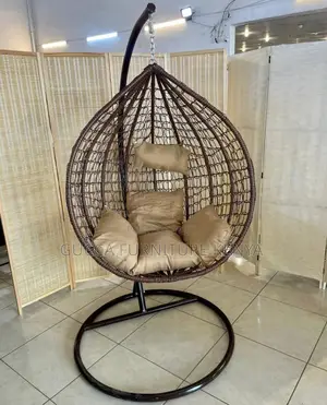 Office Chairs: Swinging Bird Nest Structure Outdoor Chair