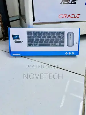 Rechargeable Wireless Keyboard and Mouse Combo