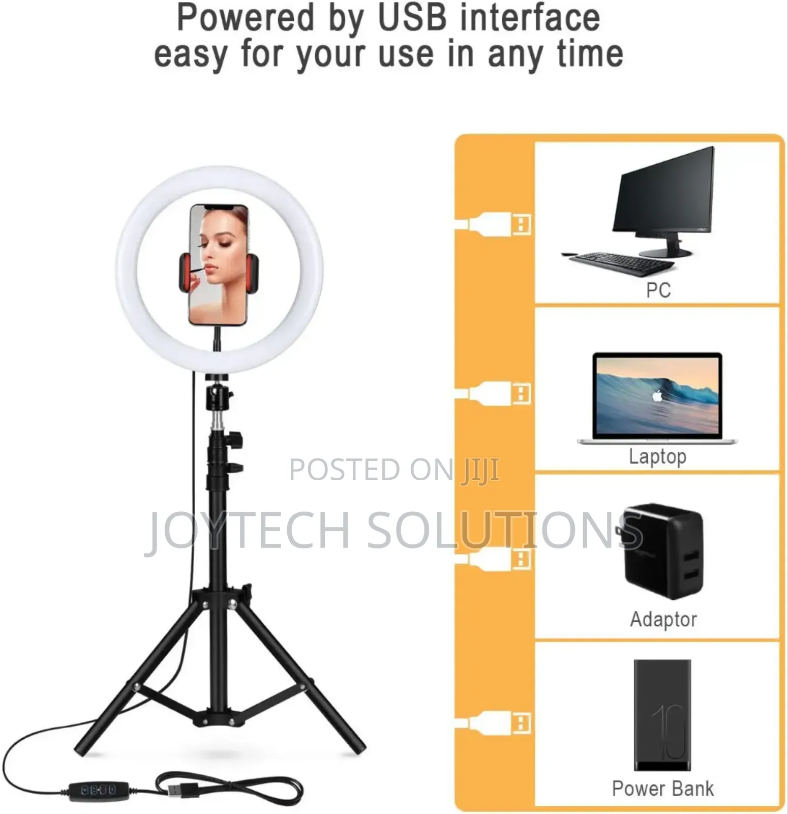 10inch Ring Fill Light Selfie Light With Holder