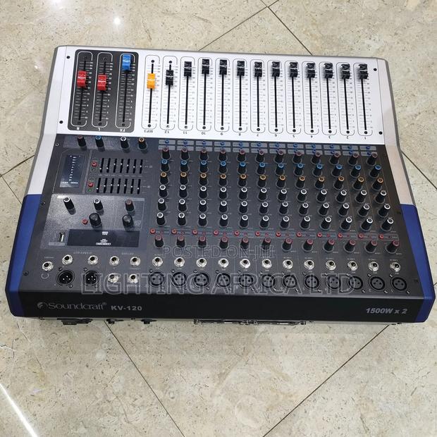 12ch Sound Craft Usb/Blue Tooth Powered Mixer - thumbnail 2