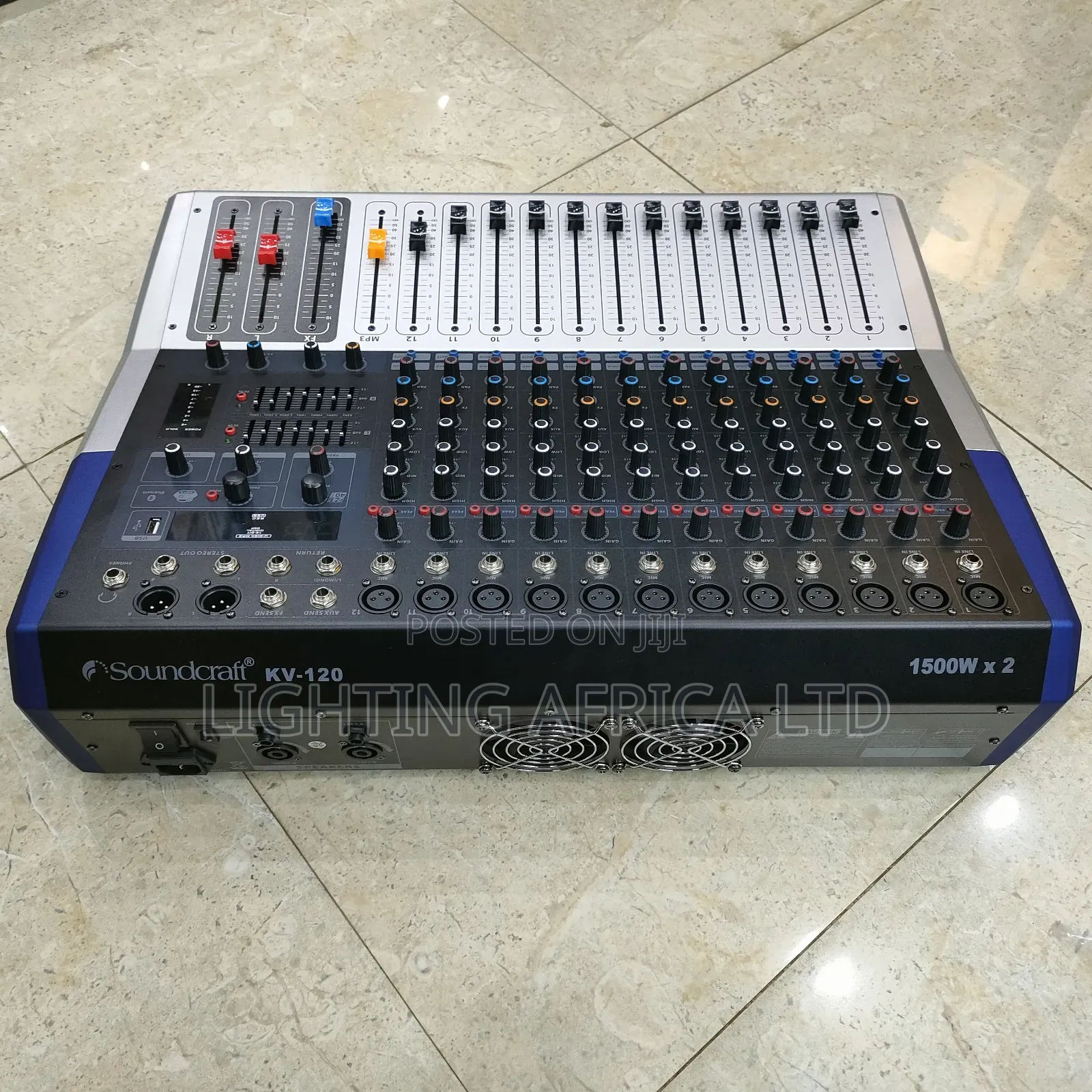 12 Channels Sound Craft High Performance Powered Mixer(Usb, Bluetooth)