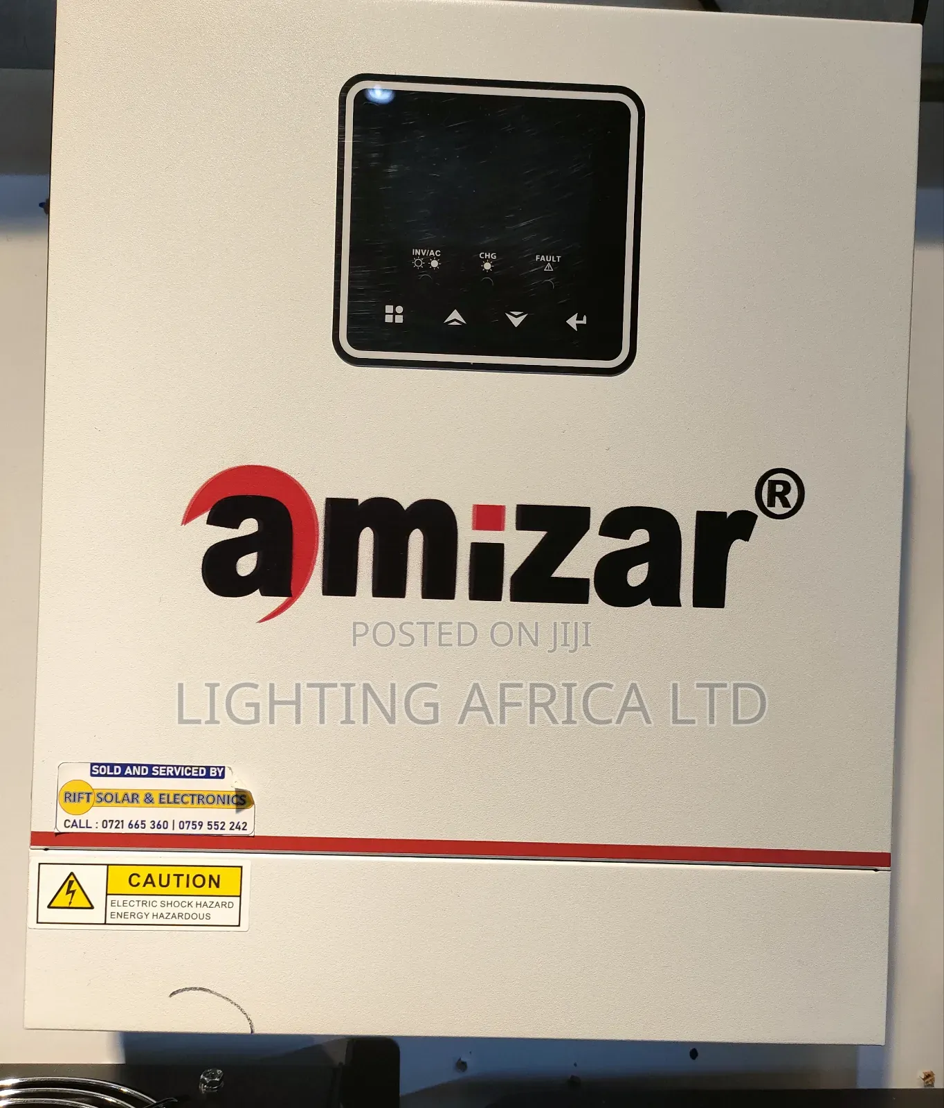 Amizar 1.Kva/12v Hybrid MPPT Inverter