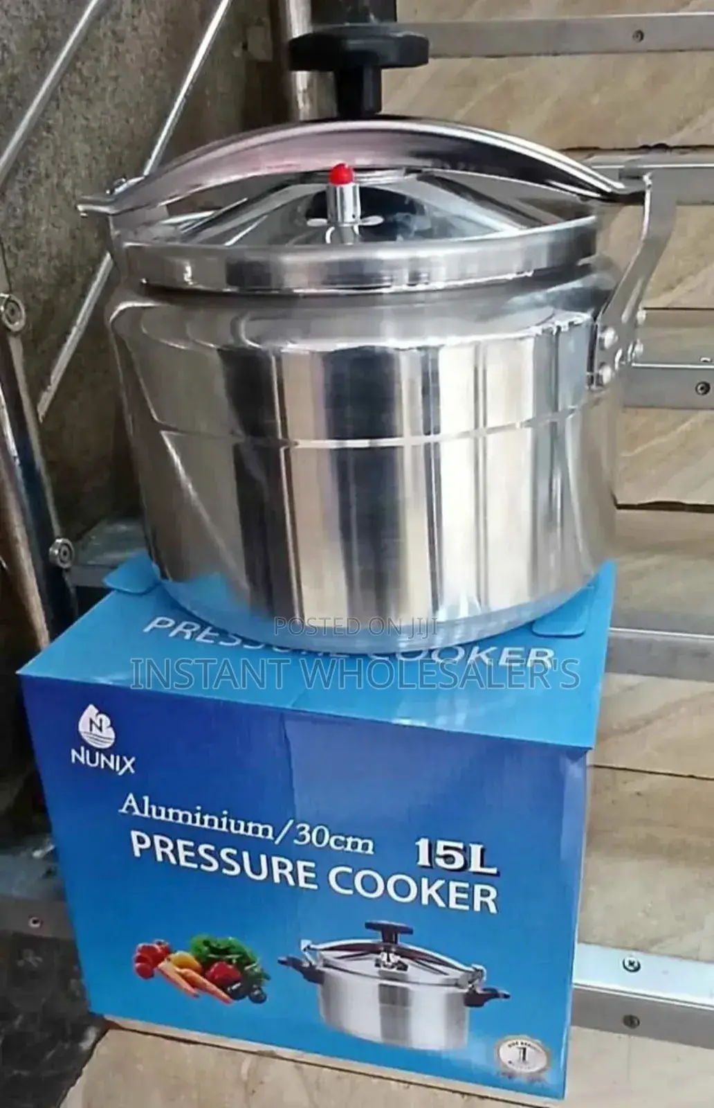 15 Litres Aluminum Pressure Cooker