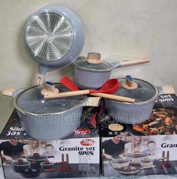 9pc Granite Cookware - thumbnail 4