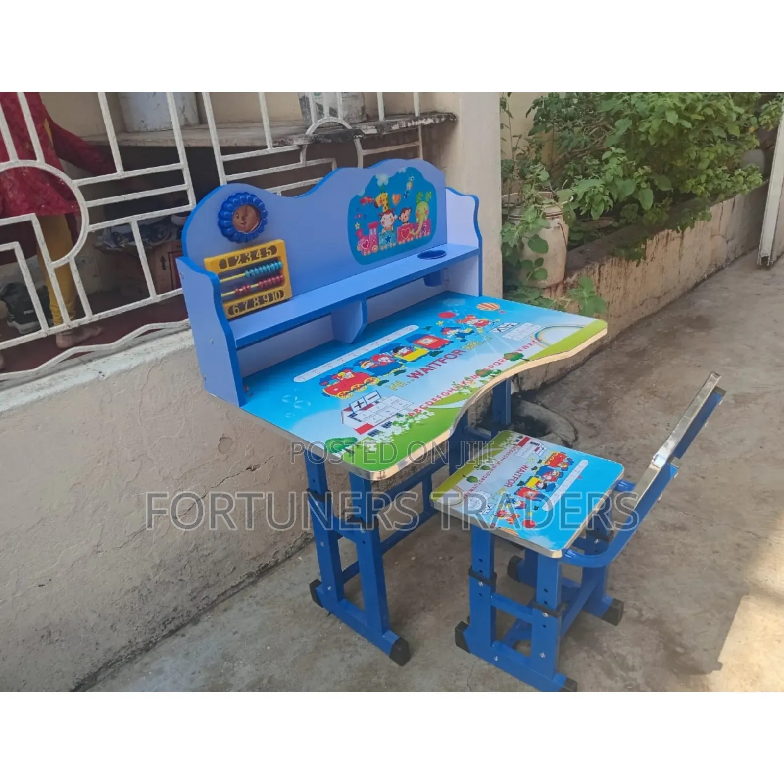 Kids Study Table and Chair Set Computer Table Chair for Kids