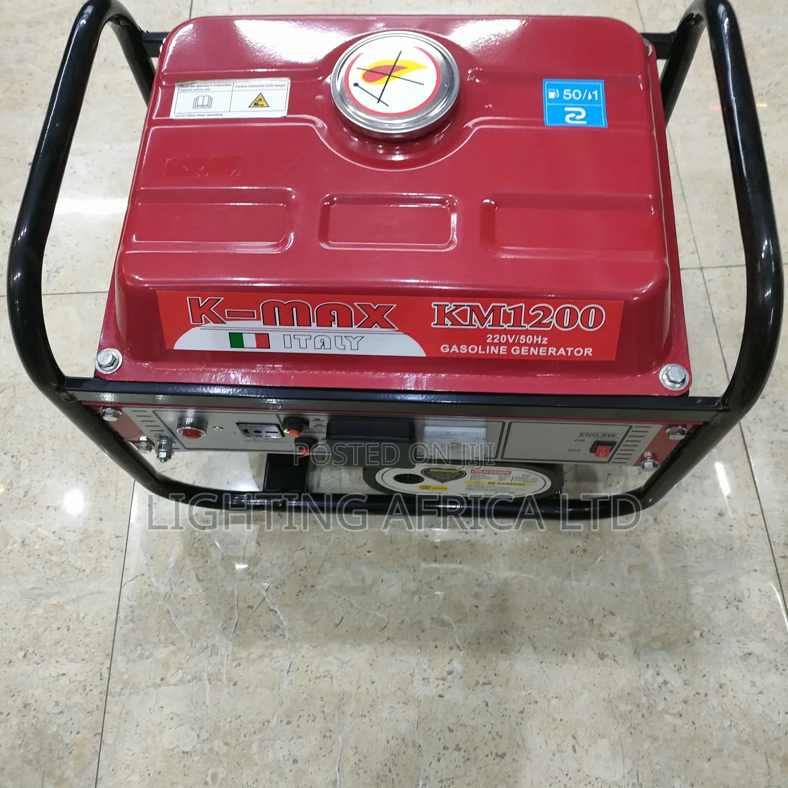 1kva Petrol Engine 2 Stroke Kmax Generator Rope Start