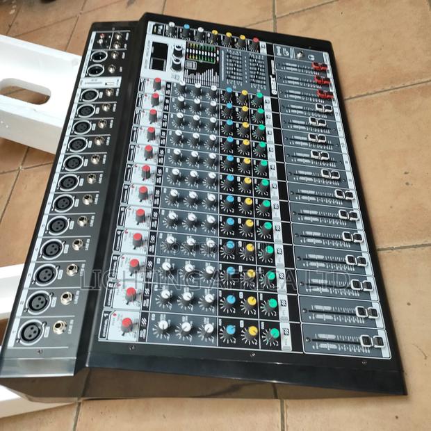 Max 12 Channels Usb/Blue Tooth 2000w Output Powered Mixer - thumbnail 2
