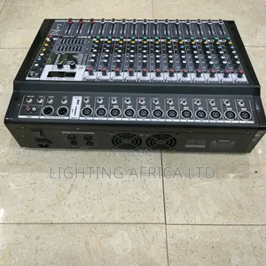 Max 12 Channels Usb/Blue Tooth 2000w Output Powered Mixer