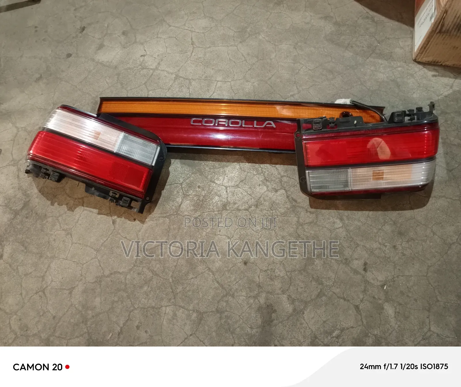 Toyota Corolla 100 , 102 Taillights
