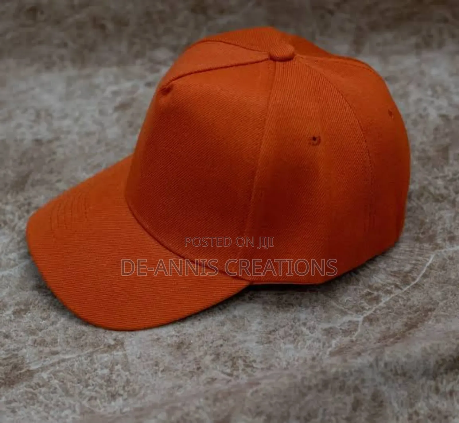 Branded Orange Caps