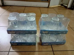 12pc Melamine Tumbler Clear/12pc Acrylic Glass