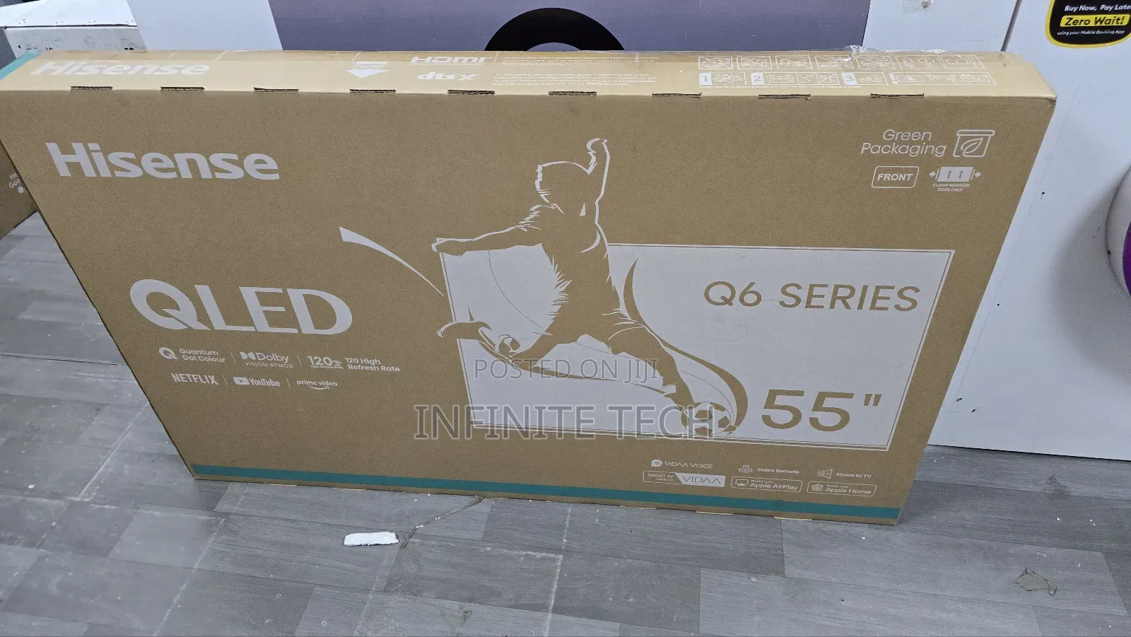Hisense 50q6q 50′′ 4k Qled Smart Tv: