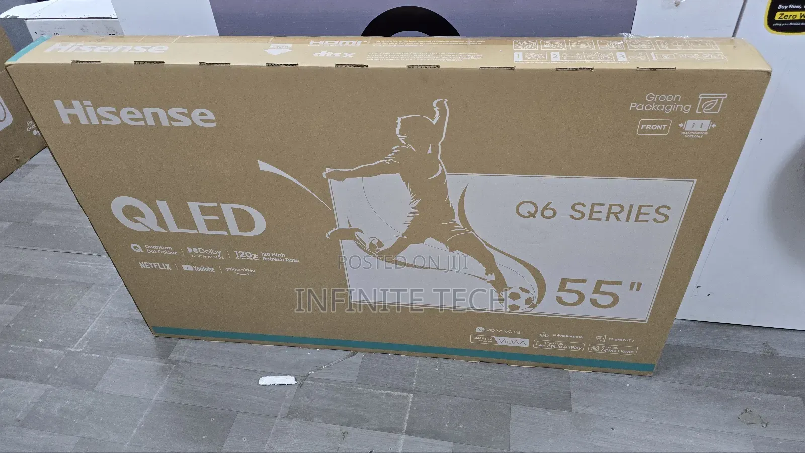 Hisense 50q6q 50′′ 4k Qled Smart Tv: